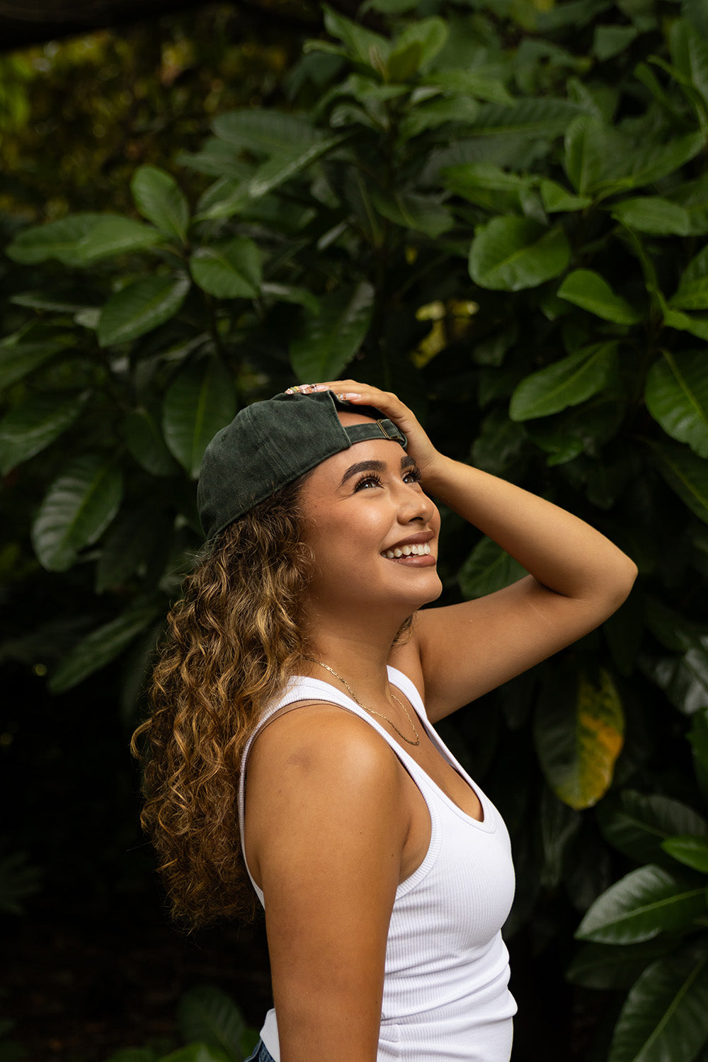 Honey Hug - Embroidered Cap (Green)