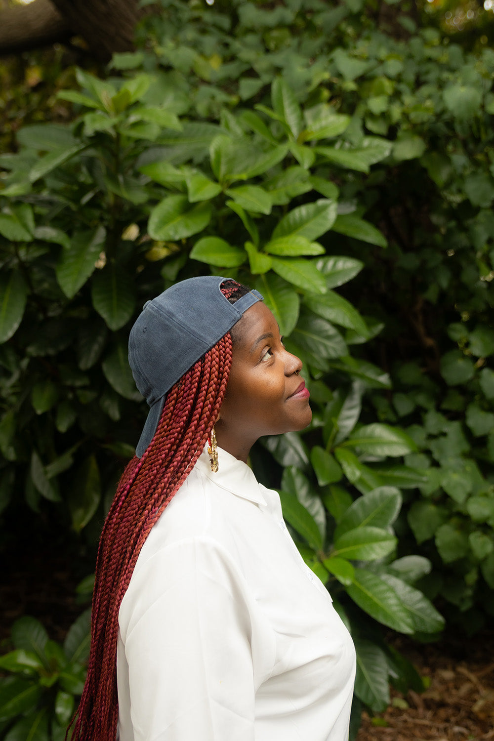 Honey Hug - Embroidered Cap (Blue)
